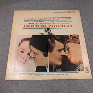 Doctor Zhivago Original Soundtrack Vinyl LP Maurice Jarre MGM SWAE-90620 Stereo image 1