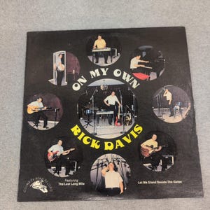 Rick Davis On My Own Vinyl LP Country Road Records Gospel Religious 33260704 image 1