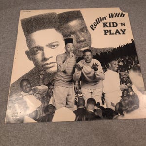 Kid N Play Rollin With Kid N Play 12 Inch Vinyl Single 1989 Promo FMS62335 VG image 1