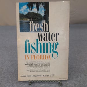 Pesca en agua dulce en Florida Charlie Harris Dukane Press 1970 imagen 2