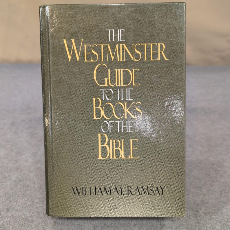 The Westminster Guide to the Books of the Bible by William M Ramsay HC Signed image 1