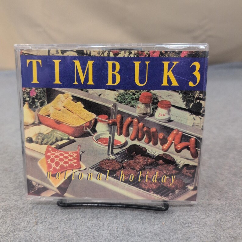 Timbuk3 National Holiday Promotional CD Single IRSD-014 IRS Records 1989 image 1