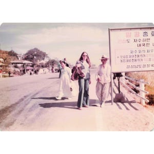 12 Vintage 1970s Jinju Korea Photos Chokseongnu Nongae Namgang River image 12