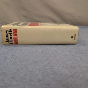 James Clavell, Whirlwind First Edition, First Printing 1986 Hardcover Morrow image 2