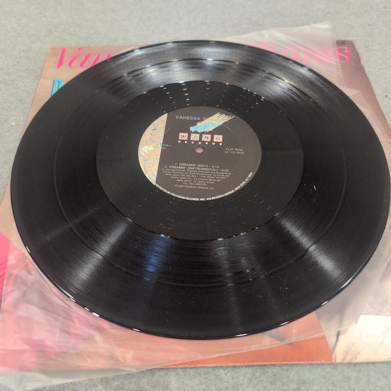 Vanessa Williams Dreamin 12 Single Vinyl 1988 Wing Padon Promo 422-871079-1 Bild 5