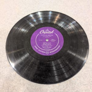Nat King Cole Penthouse Serenade 10in Vinyl LP Capitol Records H-332 Piano Solo image 3