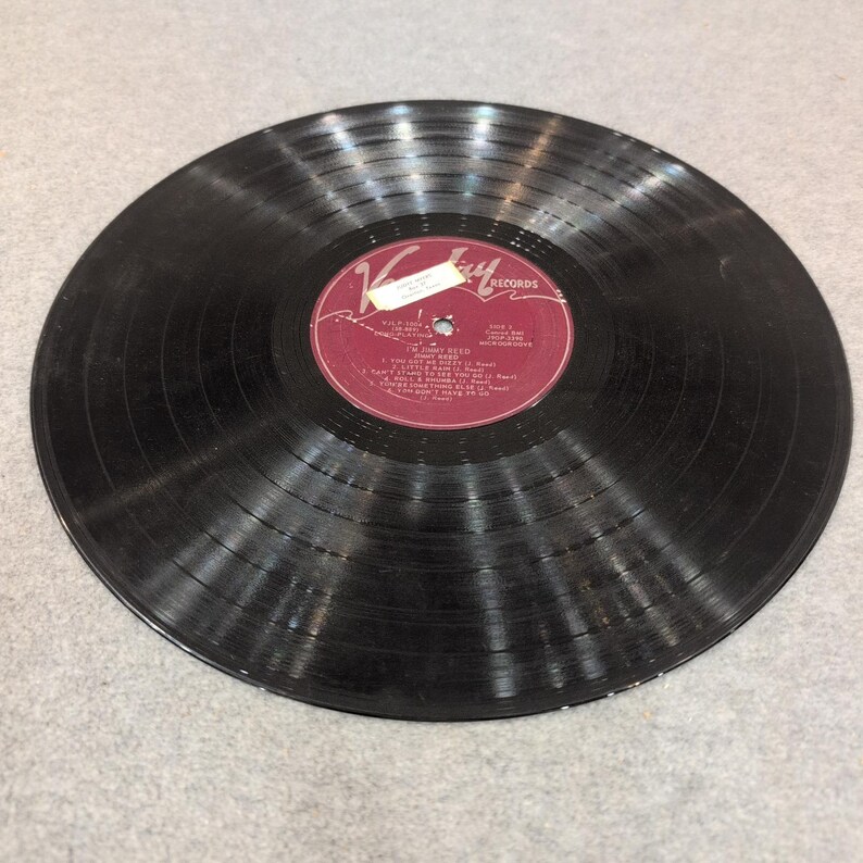 Jimmy Reed I'm Jimmy Reed Vinyl LP Vee-Jay Records VJLP-1004 Mono Blues Album image 4