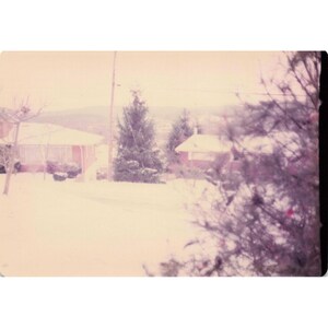Vintage 1970s Snowy USAF Base Housing Winter Lot of 7 Photos 3.5x5 image 6