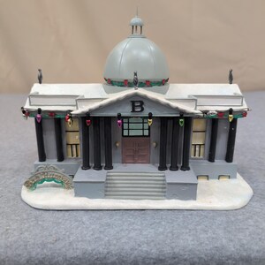 Hawthorne Village The Simpsons Christmas Village Mr Burns Mansion Lighted House image 2