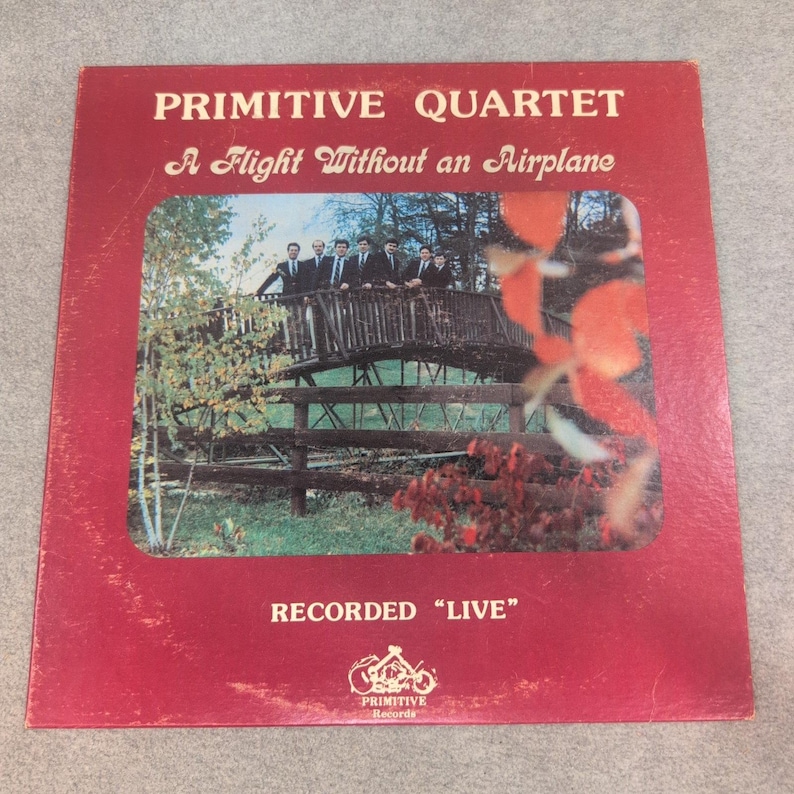 Primitive Quartet A Flight Without an Airplane Live Gospel Vinyl LP Record image 1