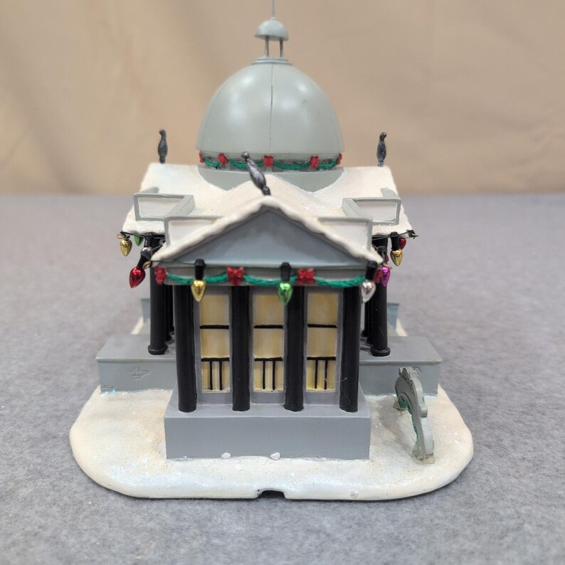 Hawthorne Village The Simpsons Christmas Village Mr Burns Mansion Lighted House image 5