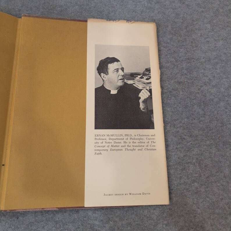 Galileo Man of Science Ernan McMullin 1967 Hardcover Book with Dust Jacket image 8