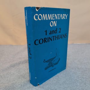 Commentary on 1 and 2 Corinthians James Burton Coffman Signed First Edition 1977 image 1