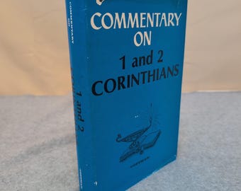 Kommentar zu 1 und 2 Korinther James Burton Coffman Signierte Erstausgabe 1977