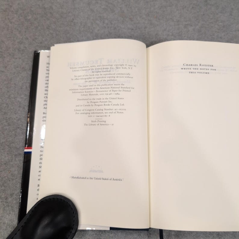 Sherman Memoirs of General W.T. Sherman Library of America Hardcover Book 51 image 5