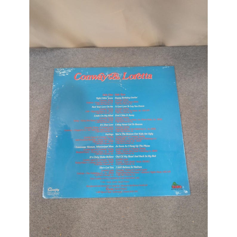 Conway Twitty Loretta Lynn Conway & Loretta Vinyl LP Record Album RS1 120 image 2