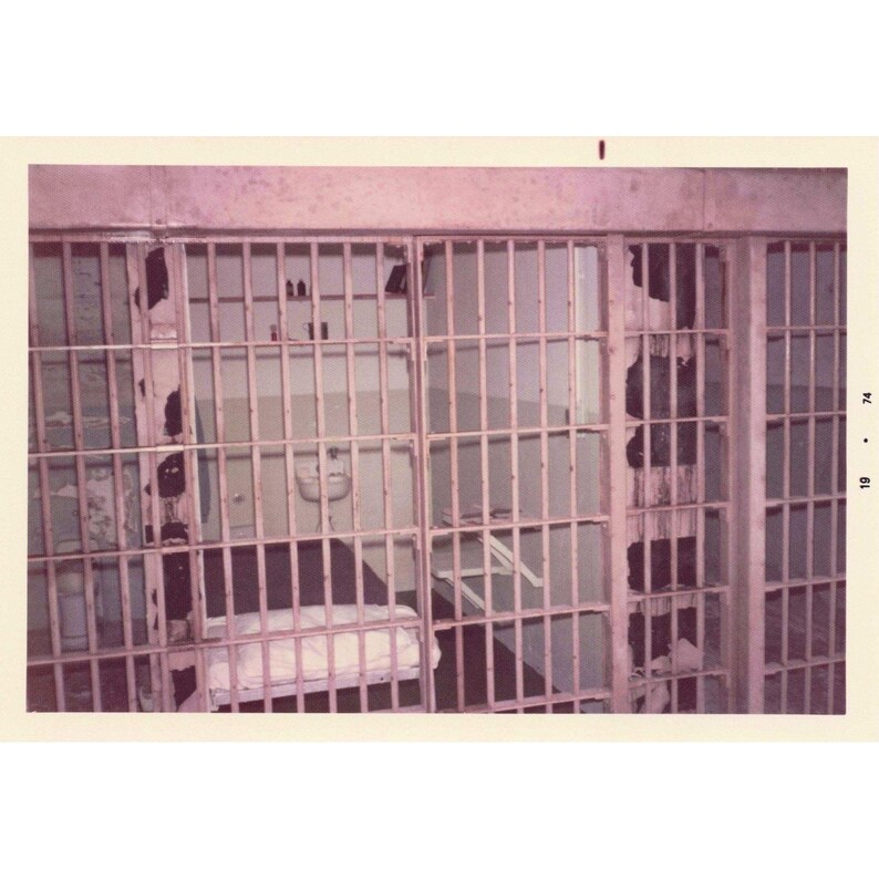 Vintage 1974 Alcatraz Island San Francisco Prison Cell Block Photo Lot of 13 image 6