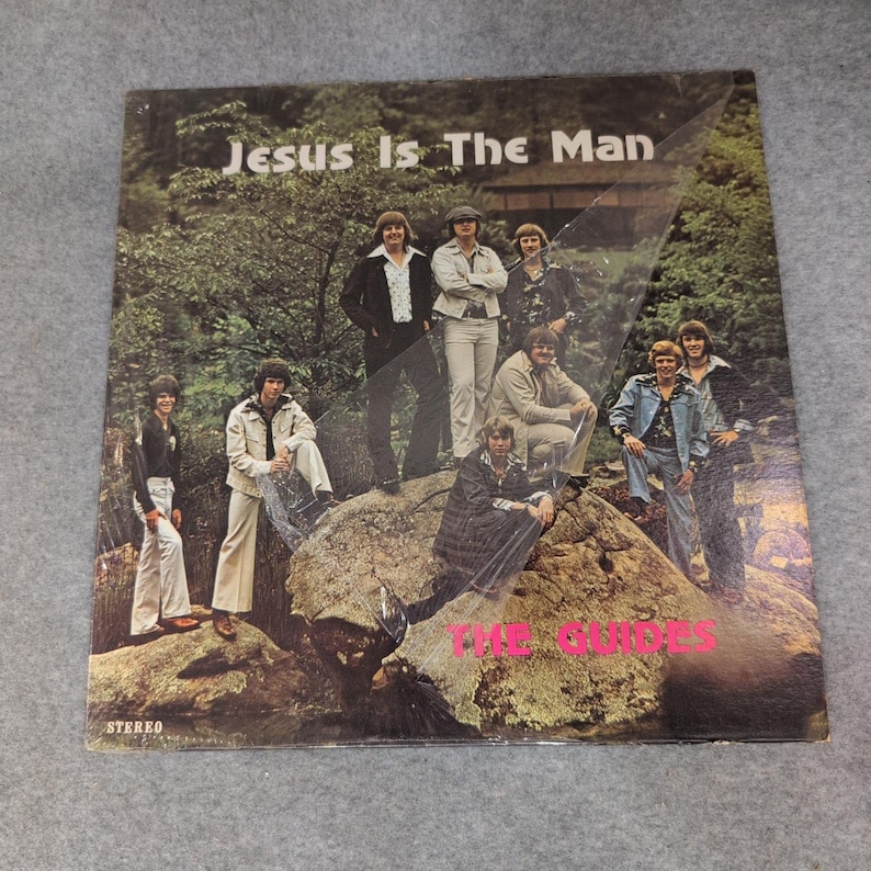 The Guides Jesus Is The Man Vinyl LP Prestige Productions Records Alabama Gospel image 1