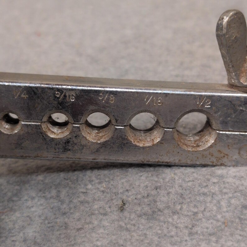 Vintage Manual Tubing Flaring Tool for Copper Brass Aluminum Pipe Repair image 3