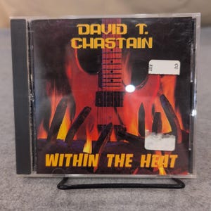 David T. Chastain Within the Heat CD 1989 Roadrunner Leviathan RCD 9484 Metal