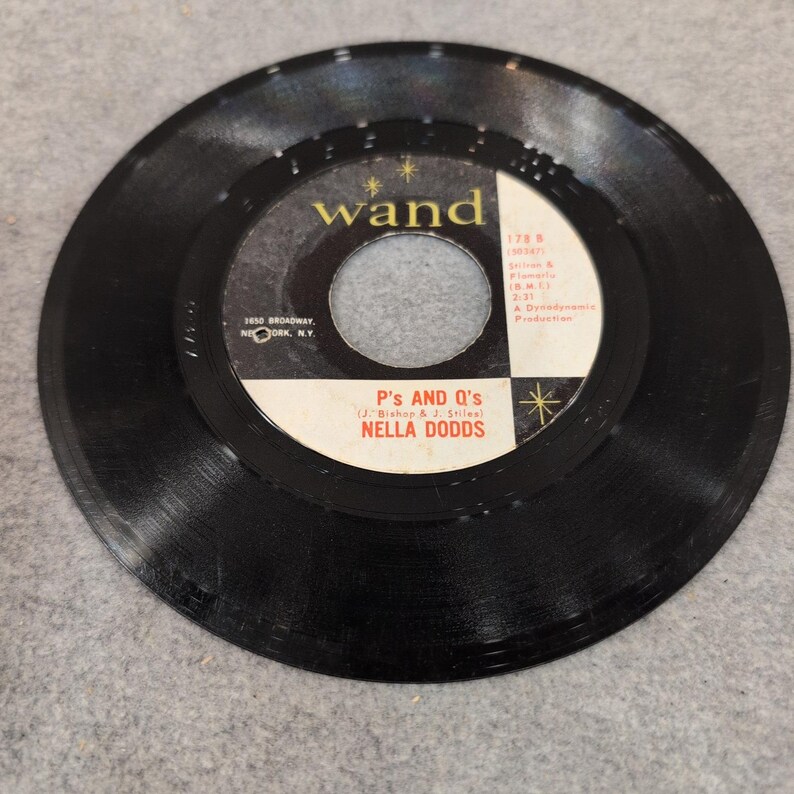 Nella Dodds Your Love Back P's And Q's Wand 178 Northern Soul 45 RPM Vinyl image 4