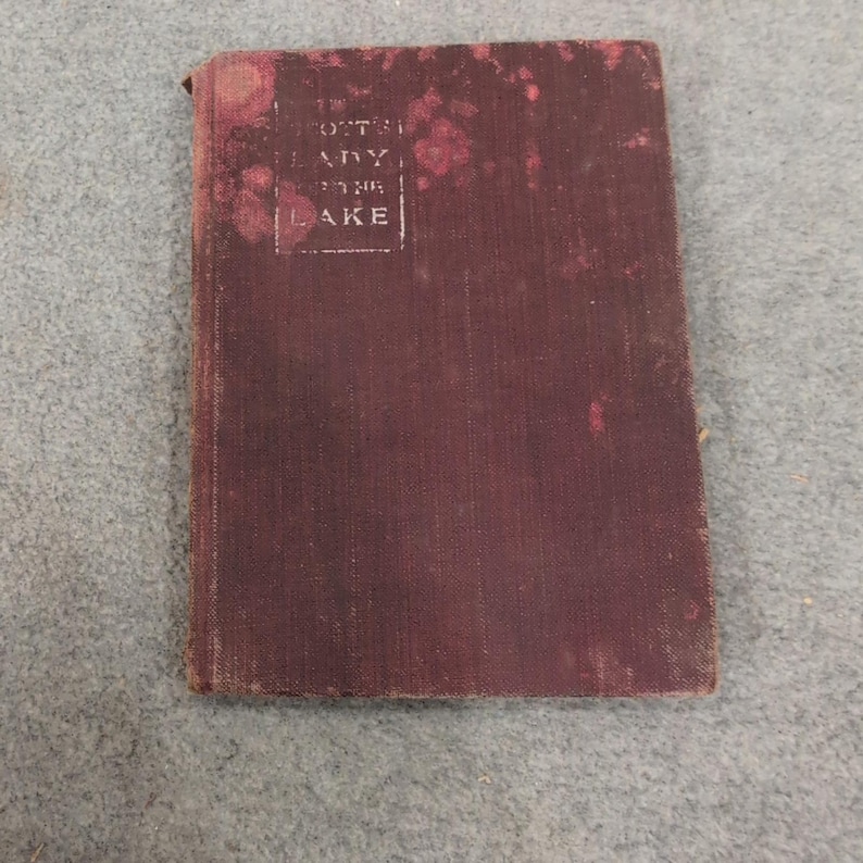 1906 Die Dame vom See Walter Scott Macmillan Hardcover Elizabeth Packard Bild 3