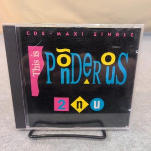 2nu This is Ponderous CD5 Maxi Single 1990 Atlantic Records 86089-2 4 tracce immagine 1