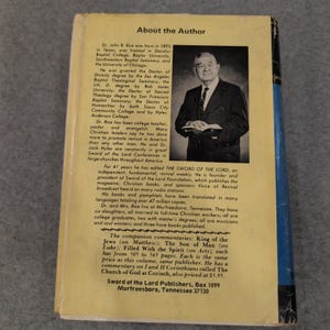 In the Beginning Genesis Commentary Dr John R Rice 1975 Hardcover 087398403X image 3