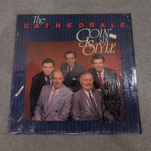 The Cathedrals Goin In Style Vinyl LP Southern Gospel 1988 R084811 image 1
