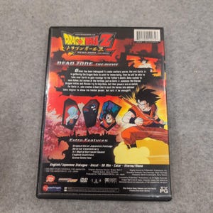 Dragon Ball Z Dead Zone The Movie DVD Ultimate Uncut Special Edition Funimation image 2