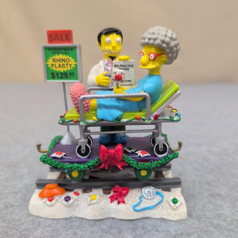 The Simpsons Christmas Express A Christmas Special Dr Nick Figure 2005 image 1