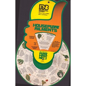 Vtg 1975 Dr Goddard Ailments Plant First Aid Wheel First Nat Bank Anniston, AL image 2