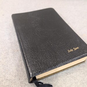 Thomas Nelson NASB The Open Bible Edition Black Leather Red Letter 947 Vintage image 2