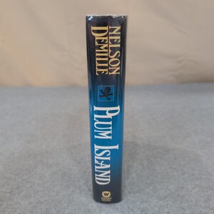 Plum Island door Nelson DeMille Hardcover 1997, eerste editie Mystery Thriller afbeelding 2