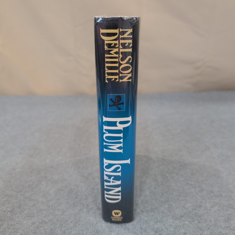 Plum Island door Nelson DeMille Hardcover 1997, eerste editie Mystery Thriller afbeelding 2