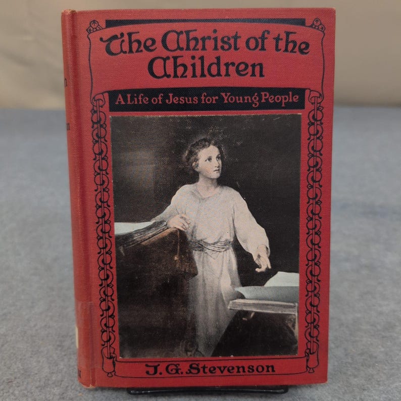 Der Christus der Kinder J.G. Stevenson Leben Jesus Jugendliche G Doran Bild 1