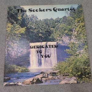 The Seekers Quartet Dedicated To You Vinyl LP Southern Gospel Pyramid TS 1571 image 1
