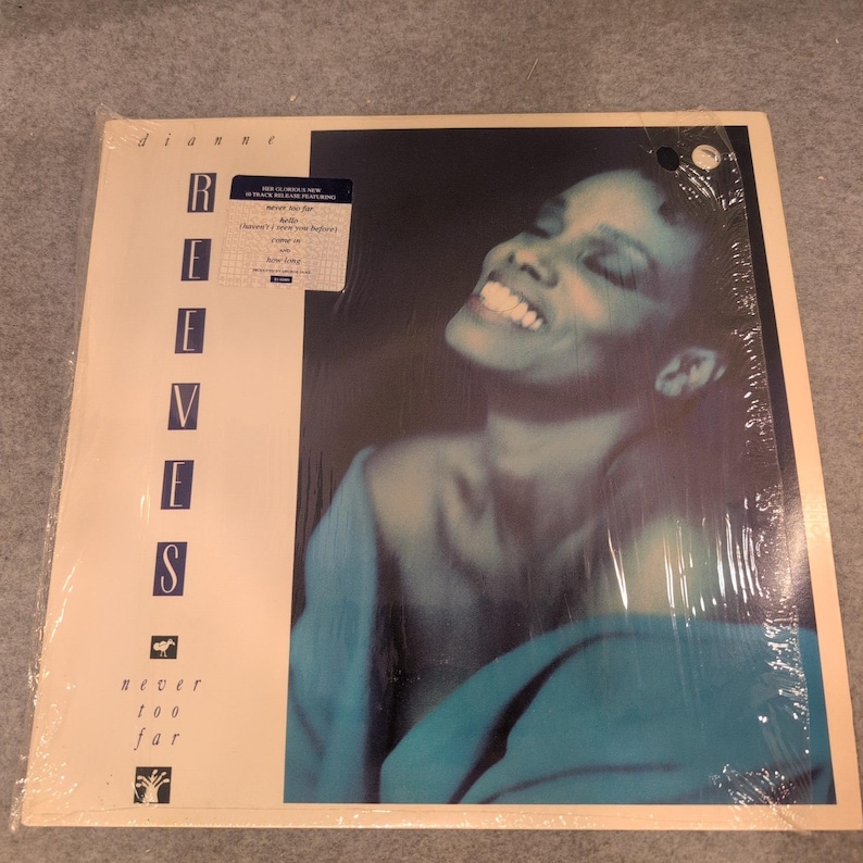 Dianne Reeves Never Too Far Vinyl LP 1989 EMI-USA E1-92401 Jazz R&B George Duke image 1