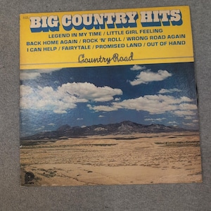 Big Country Hits Country Road Vinyl LP Hilltop JS-6166 1975 Comp 33 RPM Record image 1