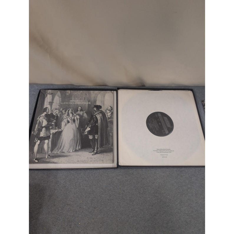 Donizetti Lucia di Lammermoor Sutherland Pavarotti London Vinyl Box Set 50-5632 image 2