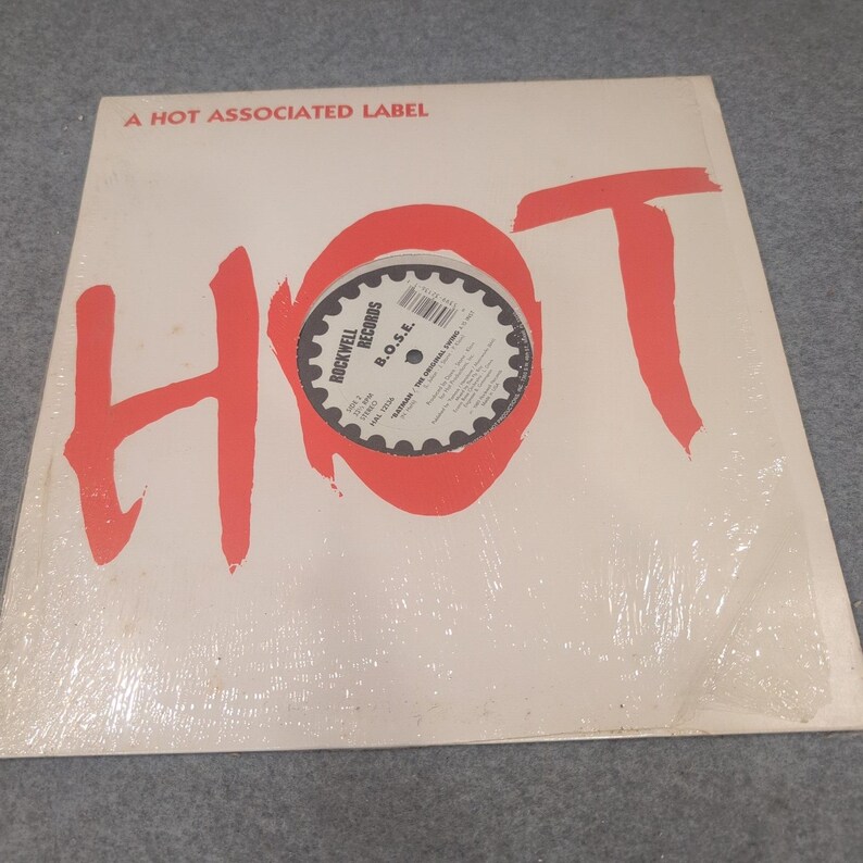 B.O.S.E. Batman The Original Swing 12" Vinylsingel Rockwell Records 1989 VG bild 3