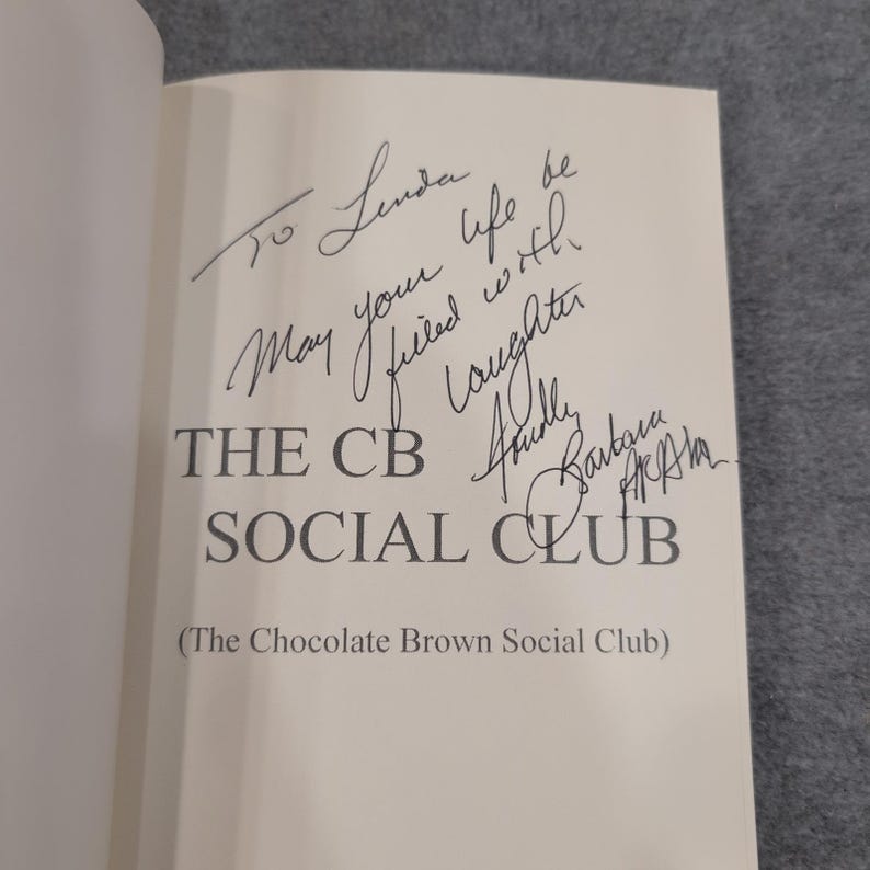 The CB Social Club by AR Alan Paperback Novel Book Chocolate Brown image 3
