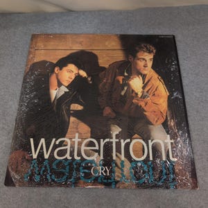 Waterfront Cry 12 Inch Vinyl Single Polydor 889 251-1 1989 Pop 33 RPM Extended image 1