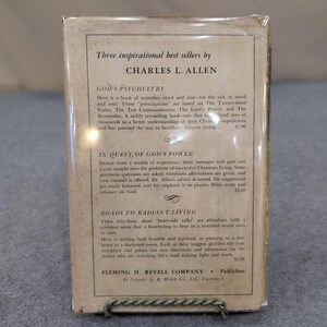 Wenn das Herz hungrig ist Die Gleichnisse Christi für heute Charles L Allen Hardcover Bild 3