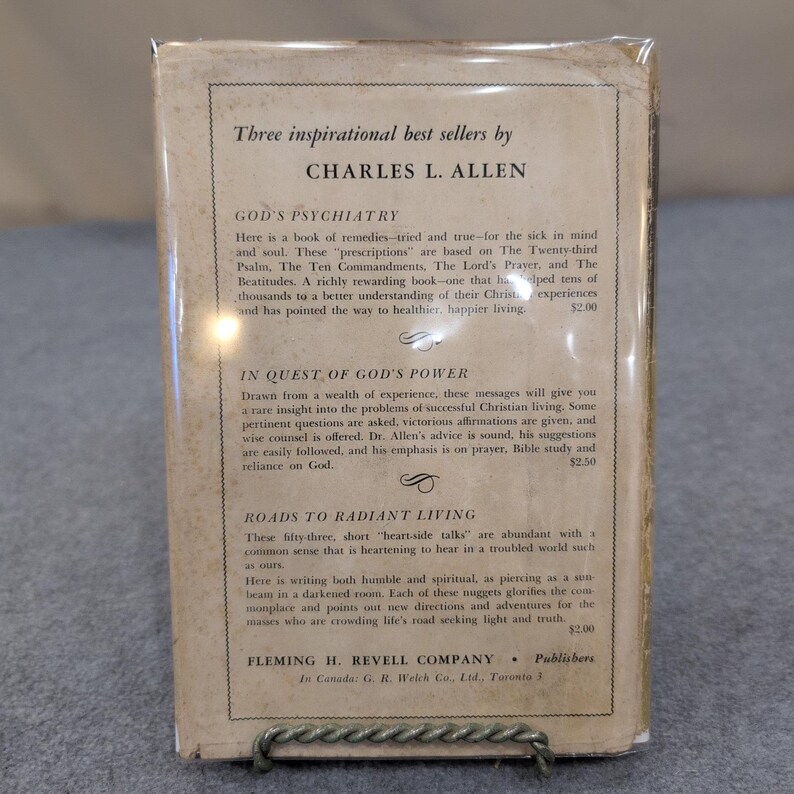 Wenn das Herz hungrig ist Die Gleichnisse Christi für heute Charles L Allen Hardcover Bild 3