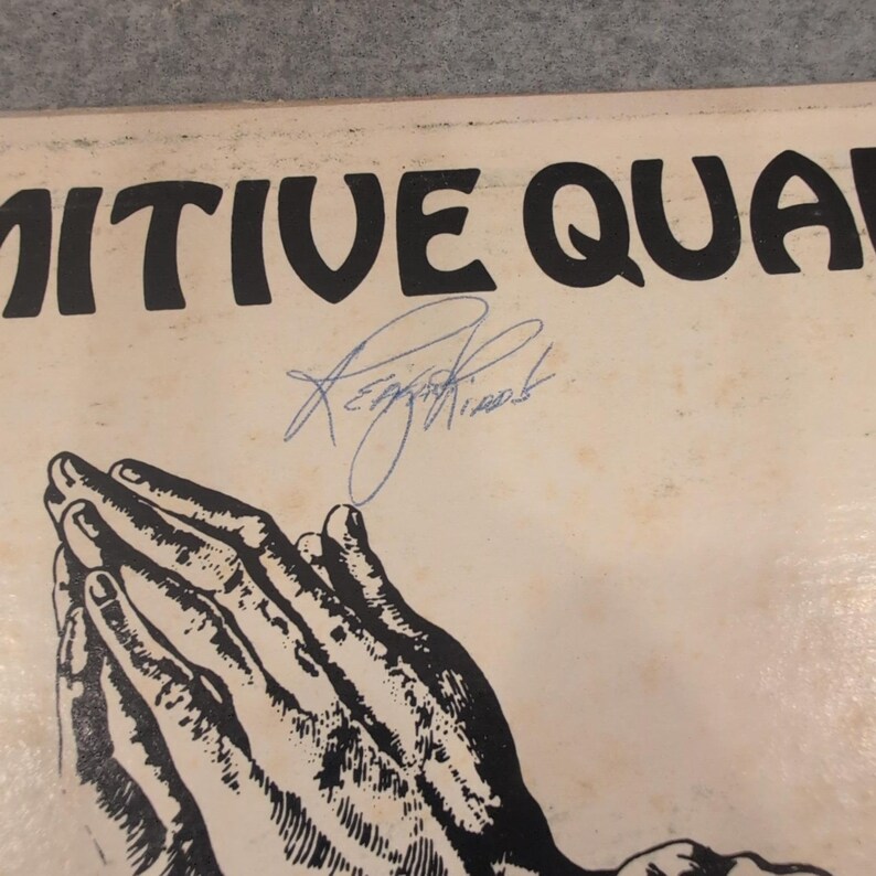 The Primitive Quartet Signed Vinyl When Jesus Brings Sweet Glory Down RS-149 LP image 5