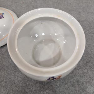 Kahla Kahlaerstedt Pastorale Floral Sugar Bowl with Lid Made in GDR NA308 image 3