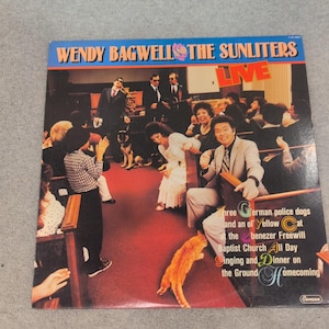 Wendy Bagwell and the Sunliters Live Vinyl LP Record Canaan CAS-9869 Gospel image 1