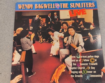 Wendy Bagwell and the Sunliters Live Vinyl LP Record Canaan CAS-9869 Gospel