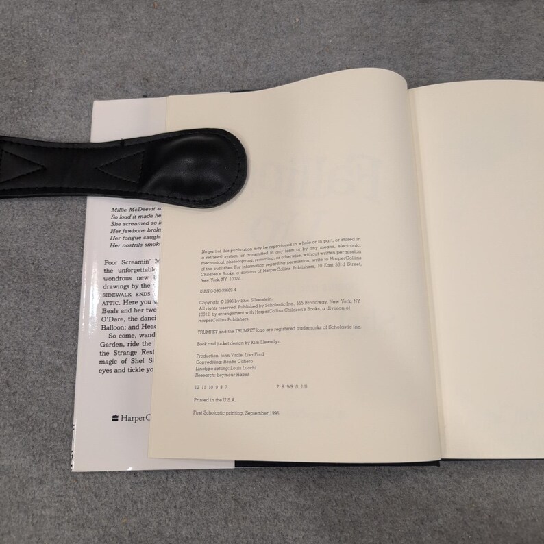 Falling Up Shel Silverstein Hardcover 1996 Scholastic Poems and Drawings image 2